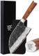 Yousunlong Hybrid Cleaver 8 Inch Meat Cleaver Outdoor Serbian Chef Knife-Japanese Damascus Steel - Natural Leadwood Handle With Leather Yousunlong Hybrid Cleaver 8 Inch Meat Cleaver Outdoor Serbian Chef Knife-Japanese Damascus Steel - Natural Leadwood Handle With Leather