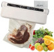 Vacuum Sealer For Food With 20 Vacuum Sealed Packs 60Kpa Power Suction For Dry And Wet Food 15S Quick Seal 8.3" Wide Bar Extend Freshness Dinner And zer Storage Food Vacuum Sealer Machine