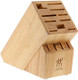 Zwilling Gourmet 10-Pc Knife Block Set Natural Wood Block Made In Germany