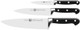 Professional S Zwilling J.A Henckels 3 Piece Knives Set Black/Stainless Steel (35602-000-0)