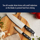 Henckels Statement Razor-Sharp 2-Pc Knife Set Santoku Knife 7 Inch Paring Knife German Engineered Informed By 100+ Years Of Mastery