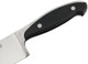 Henckels Forged Synergy 5-Inch Hollow Edge Santoku Knife Black/Stainless Steel