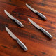 Henckels Graphite Razor-Sharp 4-Pc Steak Knife Set German Engineered Informed By 100+ Years Of Masteryblack