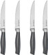 Henckels Graphite Razor-Sharp 4-Pc Steak Knife Set German Engineered Informed By 100+ Years Of Masteryblack