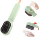 Eloxee Soap Dispensing Cleaning Brush with Handle Scrubbing Reusable Washing Shoe Brush for Shoes Clothes Cleaning (2 in 1 Brush)