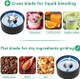 1200W Smoothie Blender Abuler Personal Blender for Shakes and Smoothies 13 Pieces with 22 OZ To-Go Cup Portable Blenderfor Kitchen Smoothie Ice Protein Frozen Juices Drink Spices BPA