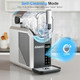 Slushie Machine for Home 15-60Mins - 88oz Slushy Machine Maker No Ice Needed Self Cleaning Frozen Drink Machine 7 Preset Programs for Margarita Frappés Milkshakes Soda Fruit Juice Slushies