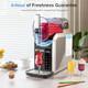 Slushie Machine for Home 15-60Mins - 88oz Slushy Machine Maker No Ice Needed Self Cleaning Frozen Drink Machine 7 Preset Programs for Margarita Frappés Milkshakes Soda Fruit Juice Slushies