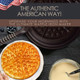 Great American Waffle Iron Pre-Seasoned PFOA/PTFE Made In USA Vintage Inspired 7 inch Stovetop Waffle Iron With Patriotic Design Perfect holiday