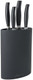 Arcos Forged Kitchen Knife Set 4 Pieces (Paring Knife + Kitchen Knife + Chef's Knife + Bread Knife) Nitrum Stainless Steel. Polypropylene POM Handle. Series Clara. Black Color