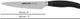 Arcos Forged Kitchen Knife Set 3 Pieces (Paring Knife + Kitchen Knife + Chef's Knife). Stainless Steel Forged Nitrum. Polypropylene POM Handle. Series Clara. Black Color