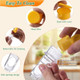 2PCS Screw Top Lemon Squeezer Manual Lemon Juicer with Built-in Filter Portable Orange Citrus Juice Extractor With Lid Lime Juicer Squeezer for Cocktails Drinks Cooking