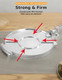 Aluminum Alloy Tortilla Press Manual Tortilla Maker Dough Press Flour Tortilla Press Rotis Press Tortillera Pataconera for Pizza Pie Patty Making (16cm Silver)