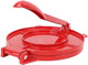 Cast Iron Tortilla Maker - 9.8 x 10Inch Inch Electric Rotis Tortilla Press Flour Tortilla Press Multifunctional Tortilla Press for Dumpling Skin Dough(Red)