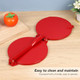 Cast Iron Tortilla Maker - 9.8 x 10Inch Inch Electric Rotis Tortilla Press Flour Tortilla Press Multifunctional Tortilla Press for Dumpling Skin Dough(Red)
