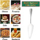 Cake Cutting for Wedding Stainless Steel Pie Server Spatula Cake Cutter with Serrated Edge Pie Server Cake Pizza Cutter Cheese Pie for Birthday Anniversary Christmas-9-Inch