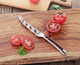 Cangshan N1 Series German Steel Forged Tomato and Cheese Knife 5" Blade Silver