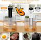 Sous Vide Machine Wi-Fi Cattleman Cuisine Sous Vide Cooker Immersion Circulator Suvee Cooker Kit with 30 Vacuum Bags Vacuum Pump Cookbook Accurate Temperature&Timer 1000W IPX7 Waterproof