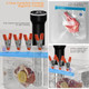 Sous Vide Machine Wi-Fi Cattleman Cuisine Sous Vide Cooker Immersion Circulator Suvee Cooker Kit with 30 Vacuum Bags Vacuum Pump Cookbook Accurate Temperature&Timer 1000W IPX7 Waterproof