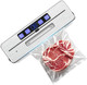 Vacuum Sealer Machine 9-in-1 Automatic Food Sealer Kit with Double Heat Seal for Moist/Dry Food Stainless Steel Compact Design Built-in Cutter Removable Drip Tray 15 Sealer Bags & Hose Vacuum Sealer Machine 9-in-1 Automatic Food Sealer Kit with Double Heat Seal for Moist/Dry Food Stainless Steel Compact Design Built-in Cutter Removable Drip Tray 15 Sealer Bags & Hose
