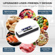 Vacuum Sealer Machine 9-in-1 Automatic Food Sealer Kit with Double Heat Seal for Moist/Dry Food Stainless Steel Compact Design Built-in Cutter Removable Drip Tray 15 Sealer Bags & Hose Vacuum Sealer Machine 9-in-1 Automatic Food Sealer Kit with Double Heat Seal for Moist/Dry Food Stainless Steel Compact Design Built-in Cutter Removable Drip Tray 15 Sealer Bags & Hose