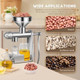 Manual Cold Oil Press Machine Household Oil Extractor Peanut Nuts and Seed Oil Expeller for Physical Press and Continuous Expelling