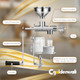 Manual Cold Oil Press Machine Household Oil Extractor Peanut Nuts and Seed Oil Expeller for Physical Press and Continuous Expelling