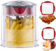 Premium Multi-function Slicers for Fruits and Vegetables – Versatile Dicer Fruit Cutter Potato Chipper French Fry Slicer Onion Chopper and Kitchen Gadget – (Red) Premium Multi-function Slicers for Fruits and Vegetables – Versatile Dicer Fruit Cutter Potato Chipper French Fry Slicer Onion Chopper and Kitchen Gadget – (Red)