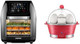 CHEFMAN Multifunctional Digital Air Fryer+ Rotisserie Dehydrator & Electric Egg Cooker Boiler Rapid Poacher Food & Vegetable Steamer