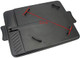 Korean-Style Non-Stick Smokeless Rectangular Grill Pan Baking Tray Barbecue Plate for Indoor Outdoor BBQ