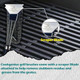 BBQ Grill Brush and Scraper - Adjustable Handle Strong Stainless Steel Brush for Indoor/Outdoor Grilling - 3 in 1 Bristles Grill Cleaning Brush - BBQ Accessories for Men & Women