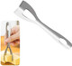 Butter cutter 304 stainless steel butter cutter cheese cutter butter spatula stainless steel spatula suitable for peanut butter jelly chocolate strawberry jam butter scraper. (Butter cutter)