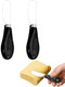 2 Pack Stainlees Steel Cheese Jam Spreader Multifunction Butter Bread Knife Spreaders for Appetizers Dips Charcuterie Cheese Pastry Utensils Making Home Kitchen Gadget.