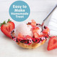 Double Waffle Bowl Maker- Make two 4" Ice Cream Cone Bowls at Once NonStick Electric Baker for Homemade Icecream Treats Easy to Use Iron Add Favorite Fillings Toppings Fun Party Dessert