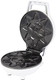 Rise & Shine Mini Sun Waffle Maker- Personal-Sized 4" Sunshine Smile Individual Waffles for Kids Adults- Cute Non-Stick Electric Waffler Iron- Breakfast Pan Cake Fun for Spring Summer Morning-