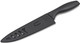 Culina® 8-Inch Nonstick Carbon Steel Sushi Knife with Sheath Black