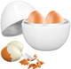 Microwave Egg Cooker 4 Cavities Egg Cooker for Microwave Egg Boiler with Lid for Hard Boiled Eggs Microwavable Egg Poacher Cooking Kitchen Tools