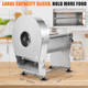 Electric Vegetable Slicer Commercial Fruit Slicer Machine Tomato er 0-10mm Thickness Adjustable Stainless Steel for Lemon Potato Onion Tomato