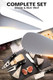Dalstrong Charcuterie & Cheese Knife Set-4pc-Gladiator Series Elite-Mini Cleaver Serrated Round-Tip Forked Cheese Knives Set-G10 Handle-Soft & Hard Cheese-Sheath-NSF