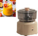 Electric Food Chopper Electric Meat Chopper Grinder Blender Food Grinder Multifunctional for Vegetables (Dark Brown)