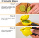 Deiss Pro Heavy-Duty Metal Lemon Squeezer and Deiss PRO Citrus Zester & Cheese Grater