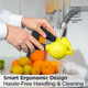 Deiss Pro Heavy-Duty Metal Lemon Squeezer and Deiss PRO Citrus Zester & Cheese Grater