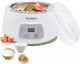 Yogurt Maker Greek Yogurt Maker with Timer Control and Strainer Yogurt Maker Machine with Stainless Steel Liner Electric Portable Yogurt Maker for Yogurt Greek Yogurt Cheese Natto (White)