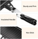 Double- Sided Frying Pan Non- Stick Grill Pan Waffle Maker Sandwich Baking Mold for Cake Toast Snack Breakfast Aluminum Sandwich Maker