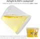 Auto Vacuum Seal Containers 1L+1.5L with Compact Handheld Vacuum Sealer 2 Vacuum Zipper Bags One-Touch Sealing BPA Tritan Airtight Food Storage Container with Lid also for Liquids