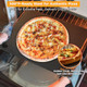 Pizza Steel Baking Steel for Oven & Grill Duvecfoi 13.8x13.8” Pizza Baking Pan for Artisan Pizza Multi-Purpose Tool for Home Cooks & Lovers Fast Heating Crisp Crust(.25" Thick)