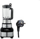 Westinghouse 220 Volt Blender - WKBE688 1600W 1.8L Digital Blender - Black/Stainless Steel - Bundle With Dynastar Plug Adapter