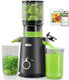 Juicer Machines ECOSELF 4.35" Large Feed Chute for Family Needs Professional Hands Cold Press Juicer For Whole Fruits & Vegetables Self Feeding for Juice Extractor Machine Easy to Clean