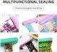 2 PACK Mini Bag Sealer Heat Seal Handheld Food Sealer Bag Resealer for Food Storage Portable Smart Heat Sealer Machine with 45” Power Cable for Chip Bags Plastic Bags Snack Bags (green+purple) 2 PACK Mini Bag Sealer Heat Seal Handheld Food Sealer Bag Resealer for Food Storage Portable Smart Heat Sealer Machine with 45” Power Cable for Chip Bags Plastic Bags Snack Bags (green+purple)