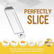 ENLOY Stainless Steel Butter & Cheese Slicer - Multipurpose Food Cutter With Ergonomic Handle for Block Cheese - 1/4 Inch Slices on Average - Dishwasher Safe